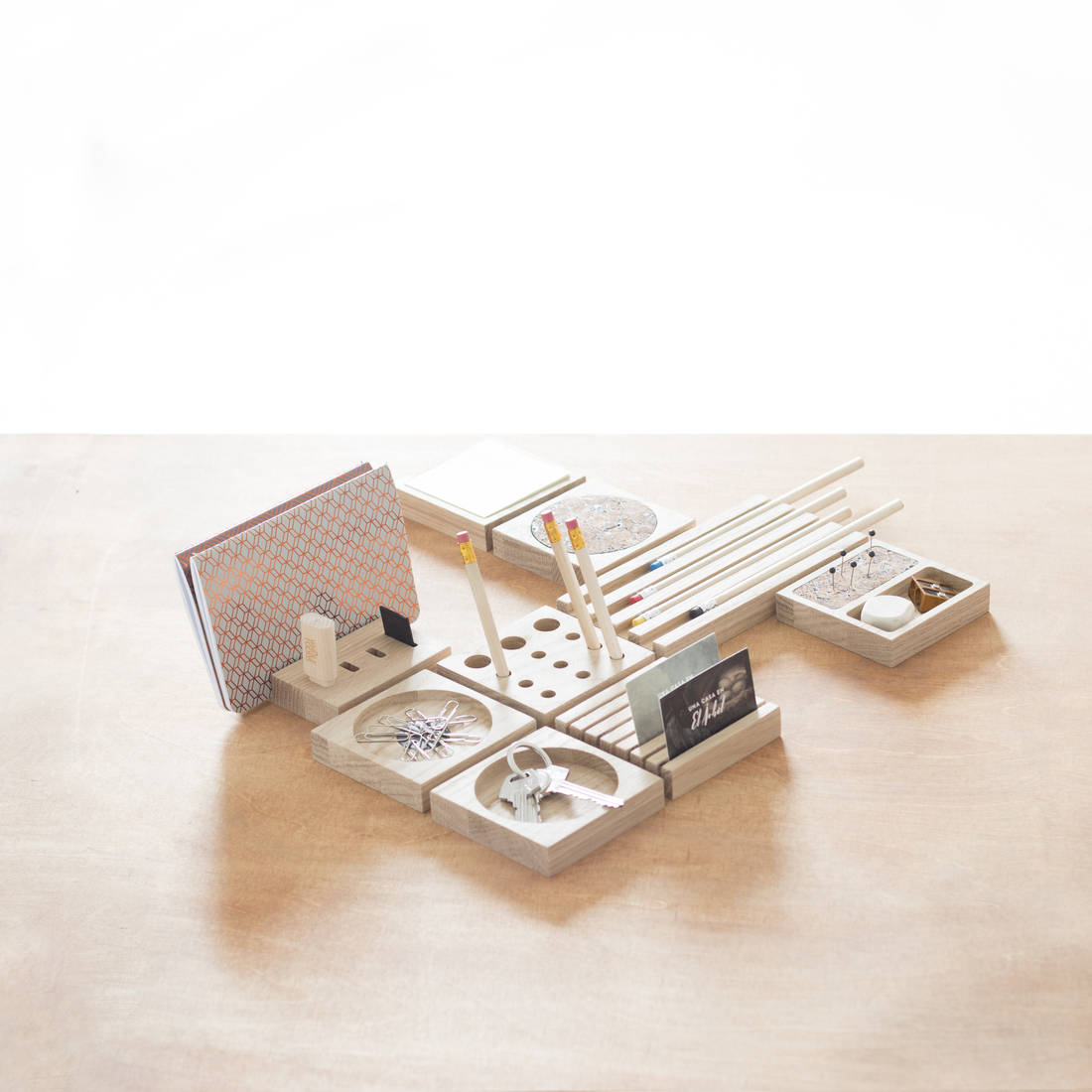 Pack modular accesorios de escritorio