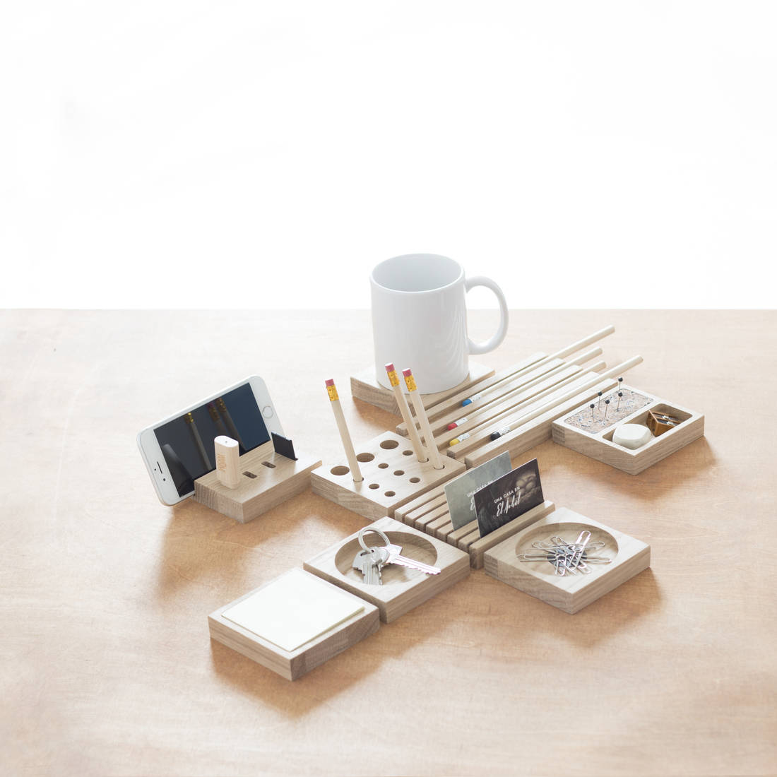 Pack modular accesorios de escritorio